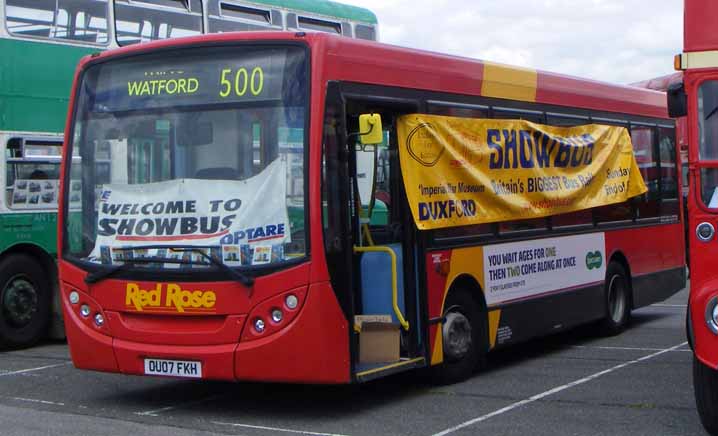 Red Rose Alexander Dennis Enviro200 OU07FKH